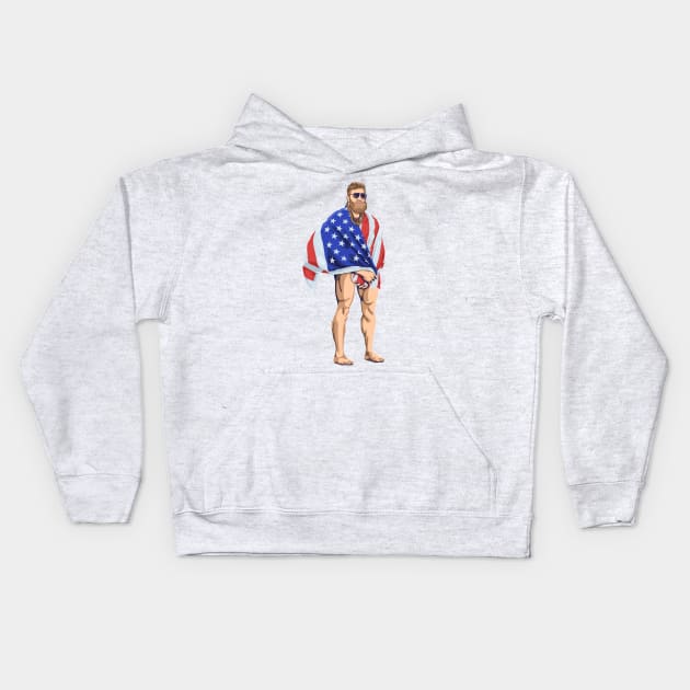 Fitzmagic for America Kids Hoodie by Carl Cordes